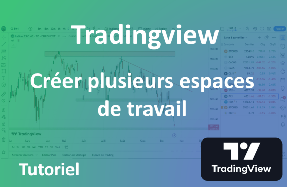 Tradingview 2024: Espaces de travail et multi graphiques