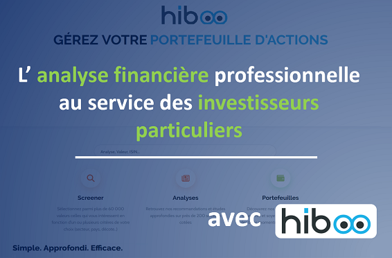Plateforme HibooExpert. L'analyse financière professionnelle au service des investisseurs particuliers